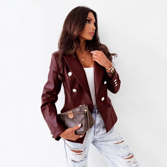Double-Breasted Women's Blazer