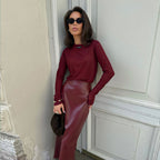 Women's Elegant Form-Fitting Skirt