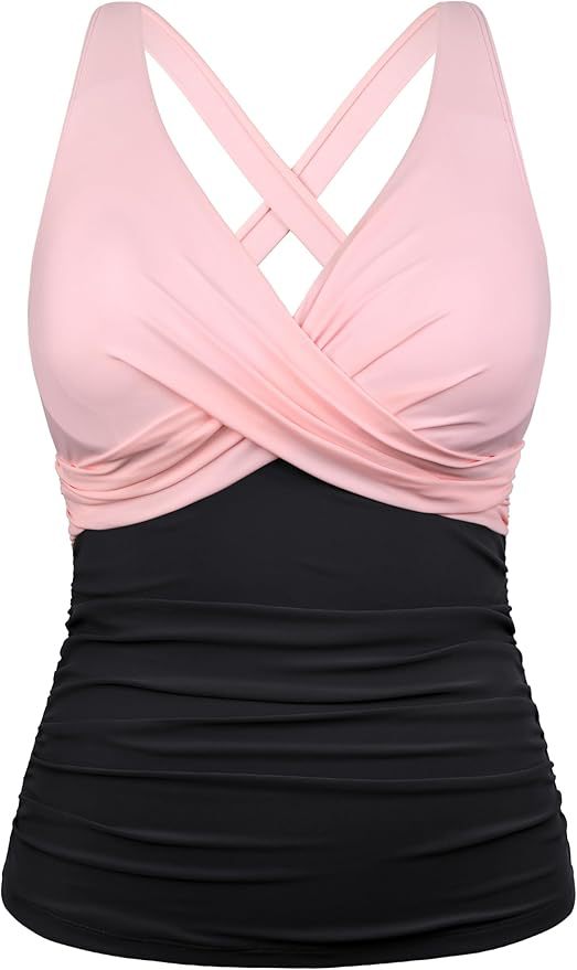 Women's Swimsuit with Wrap Cut and Figure-Flattering Design