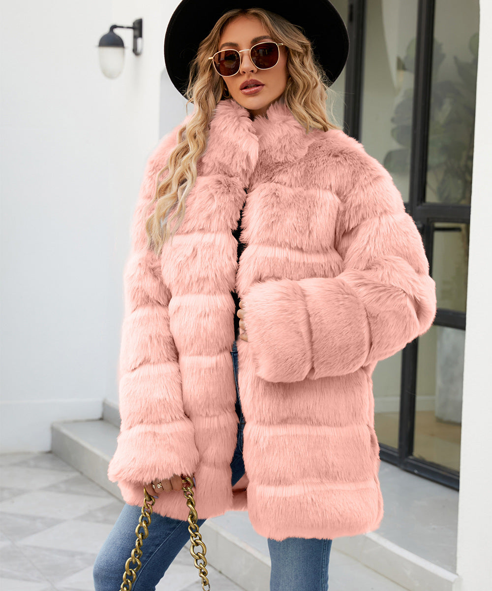 Women's Faux Fur Parka