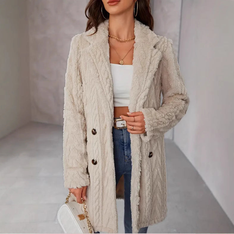 Women's Cozy Plush Coat