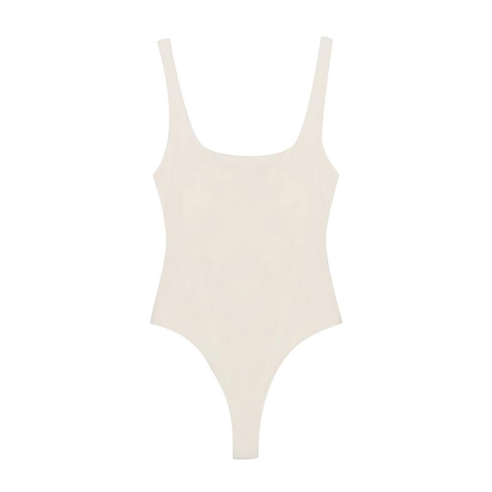 Women's Swimsuit with Fashionable Polka Dot Pattern