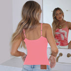 Women's Bustier Top with Floral Design