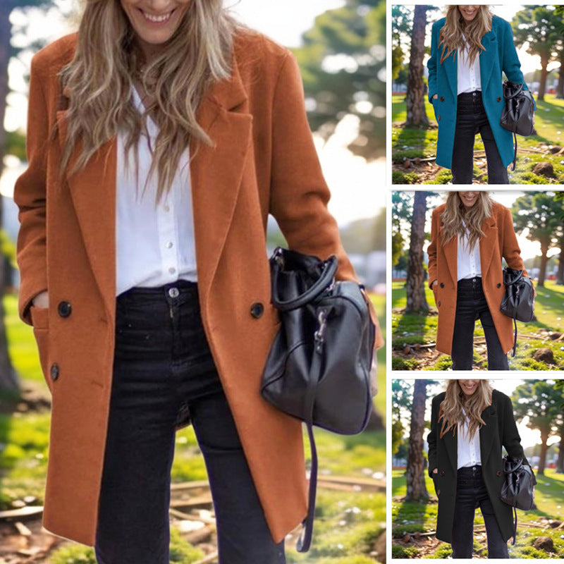 Elegant Wool Overcoat