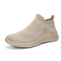Women's Breathable Slip-On Sneakers with Elastic Upper
