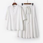 Unisex Two-Piece Kimono Lounge Set
