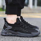 Women's Breathable Sports Sneakers with Flexible Mesh Upper and Non-Slip Sole