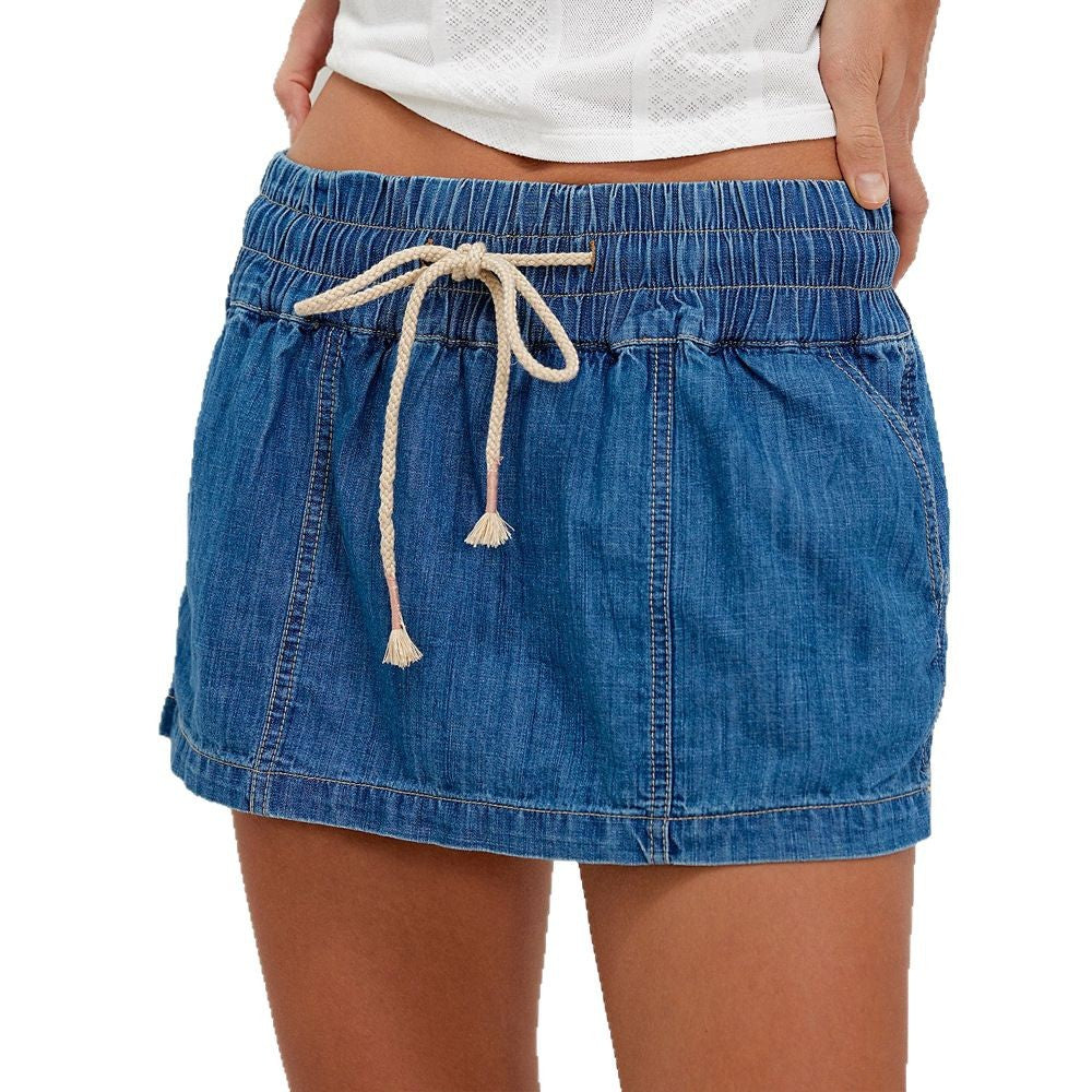 Women's Casual Suit with Elastic Waist and Pockets
