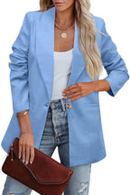 Elegant Casual Blazer with Two Pockets
