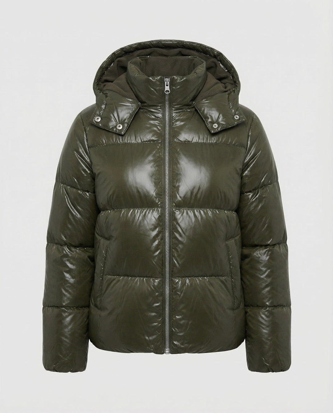 Women Puffy Jacket Hood