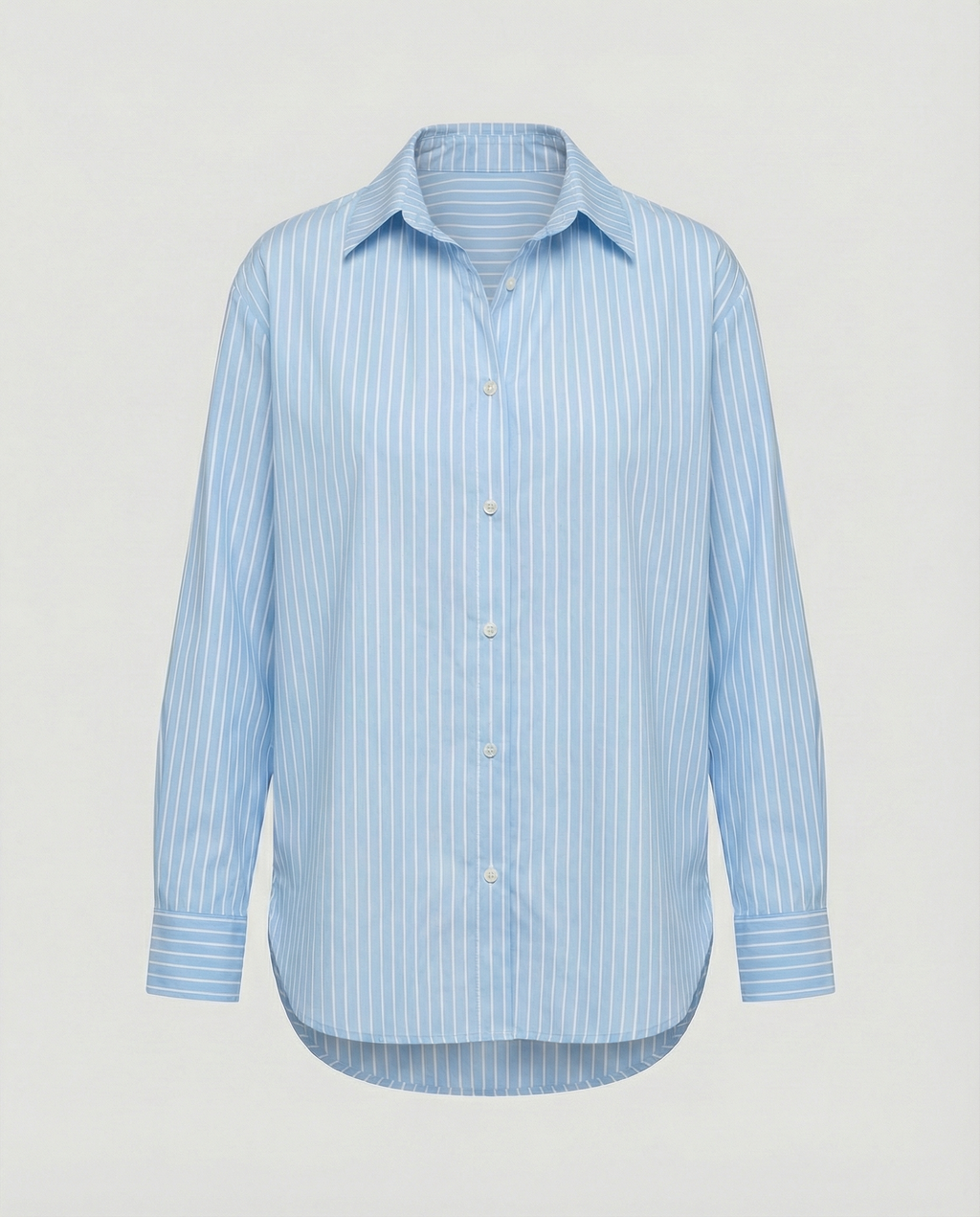 Casual Women's Striped Shirt Blouse