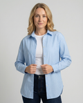 Casual Women's Striped Shirt Blouse