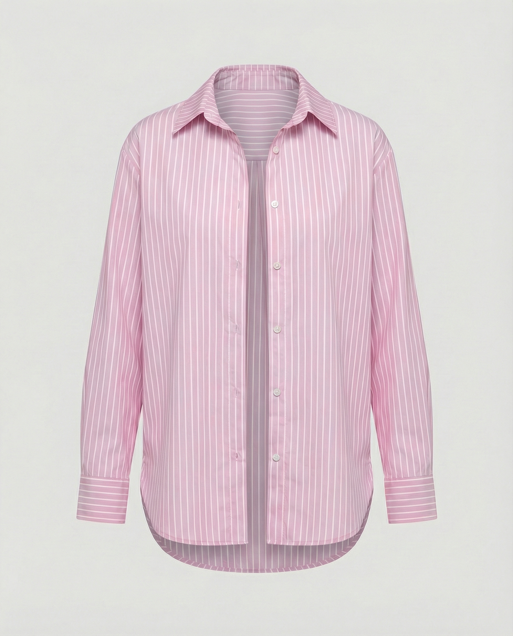 Casual Women's Striped Shirt Blouse