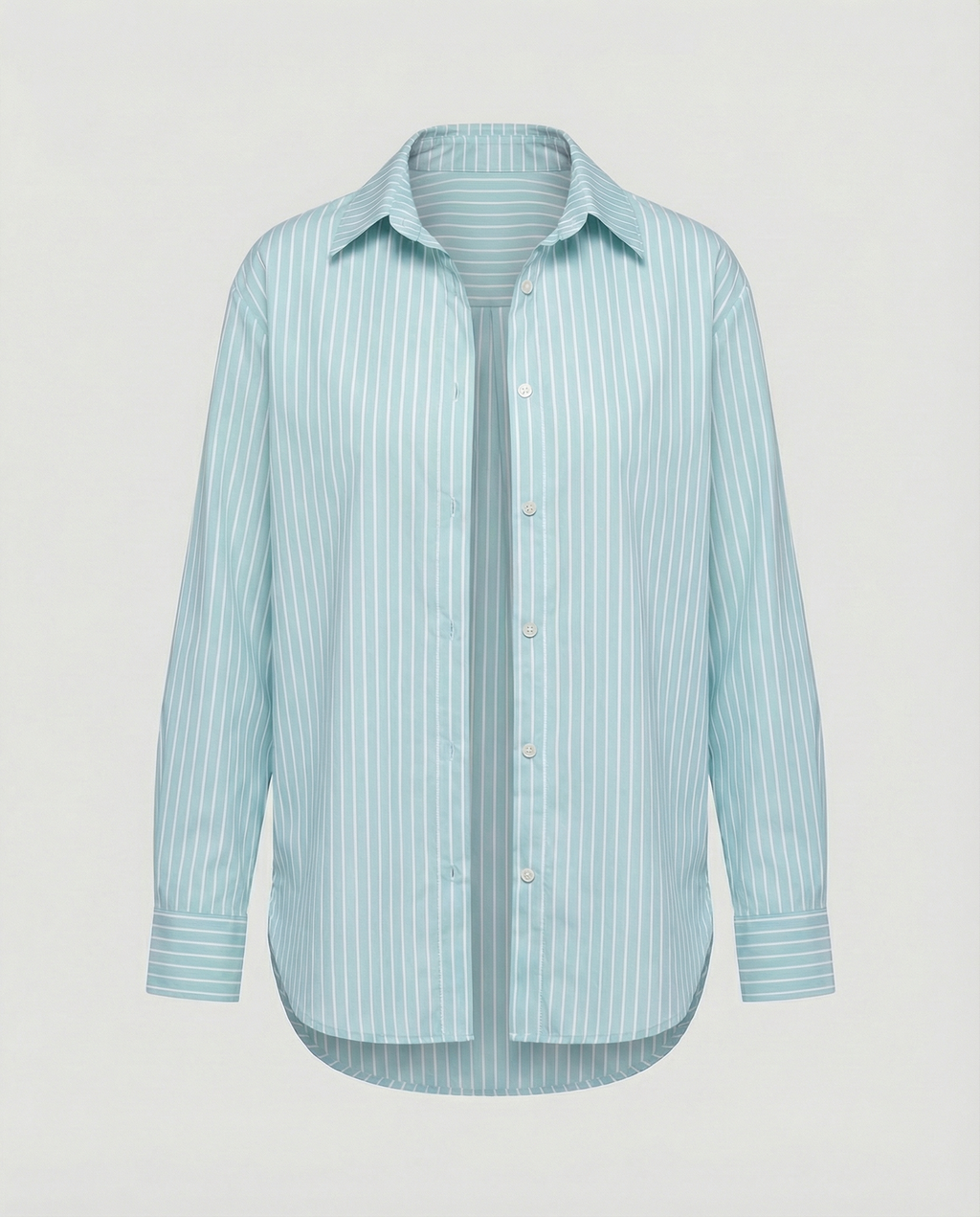 Casual Women's Striped Shirt Blouse