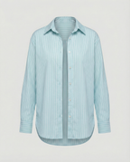 Casual Women's Striped Shirt Blouse