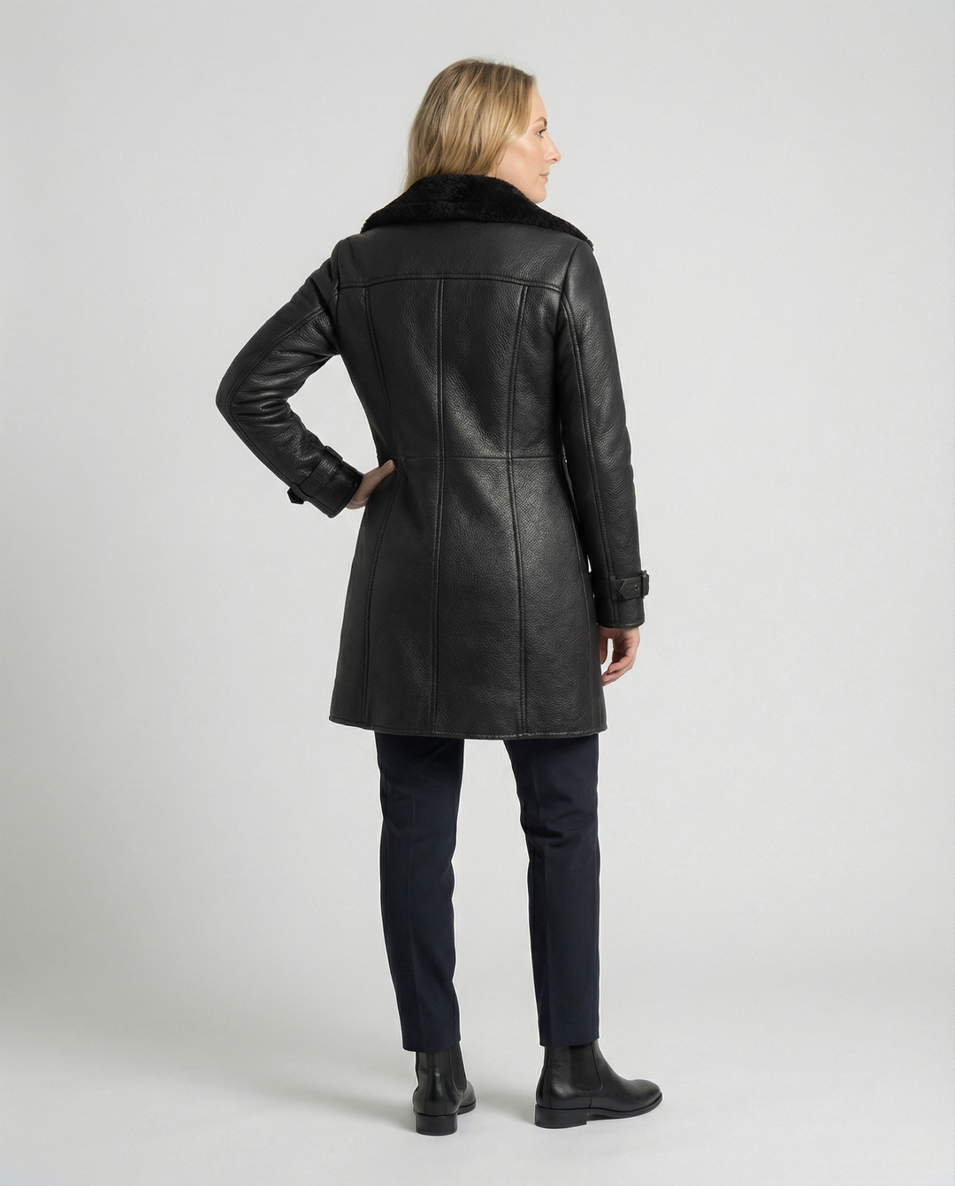 Elegant women's fashion coat