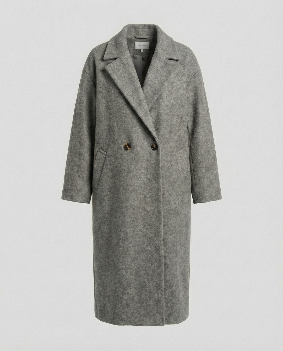 Oversized Wool Coat Women Elegant