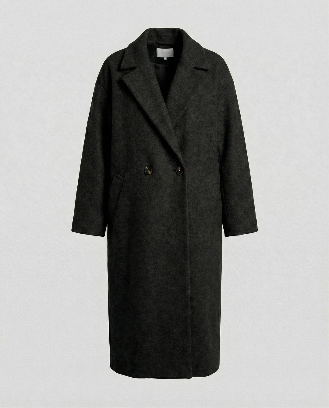 Oversized Wool Coat Women Elegant