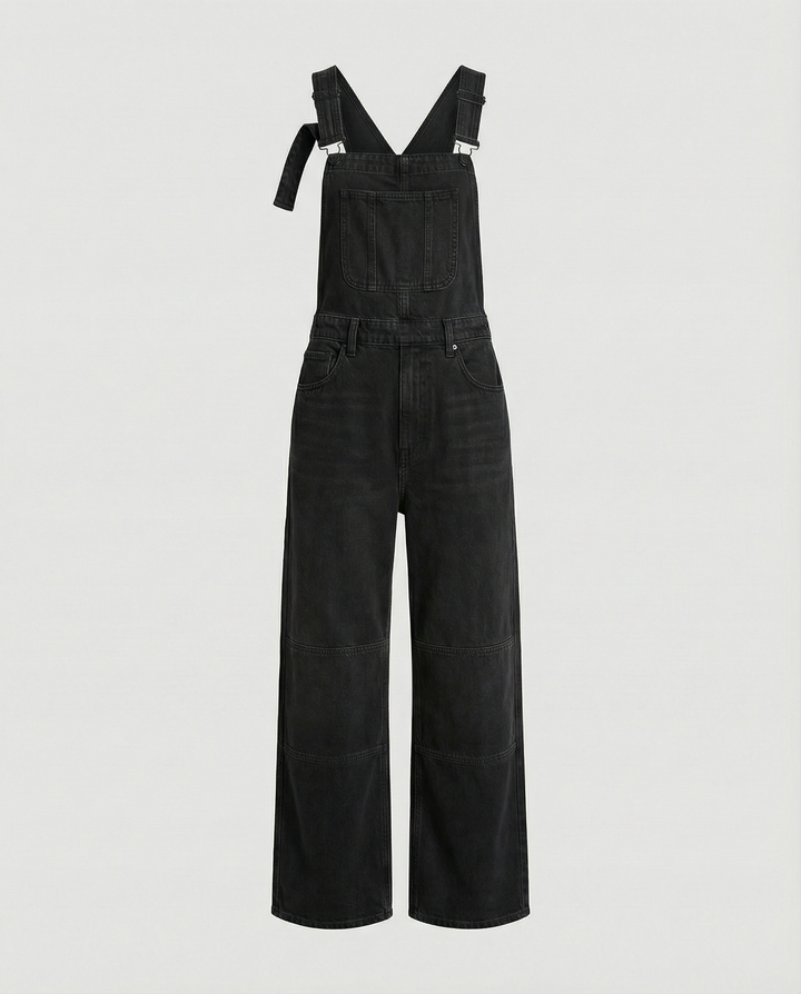 Denim Overall Women Wide