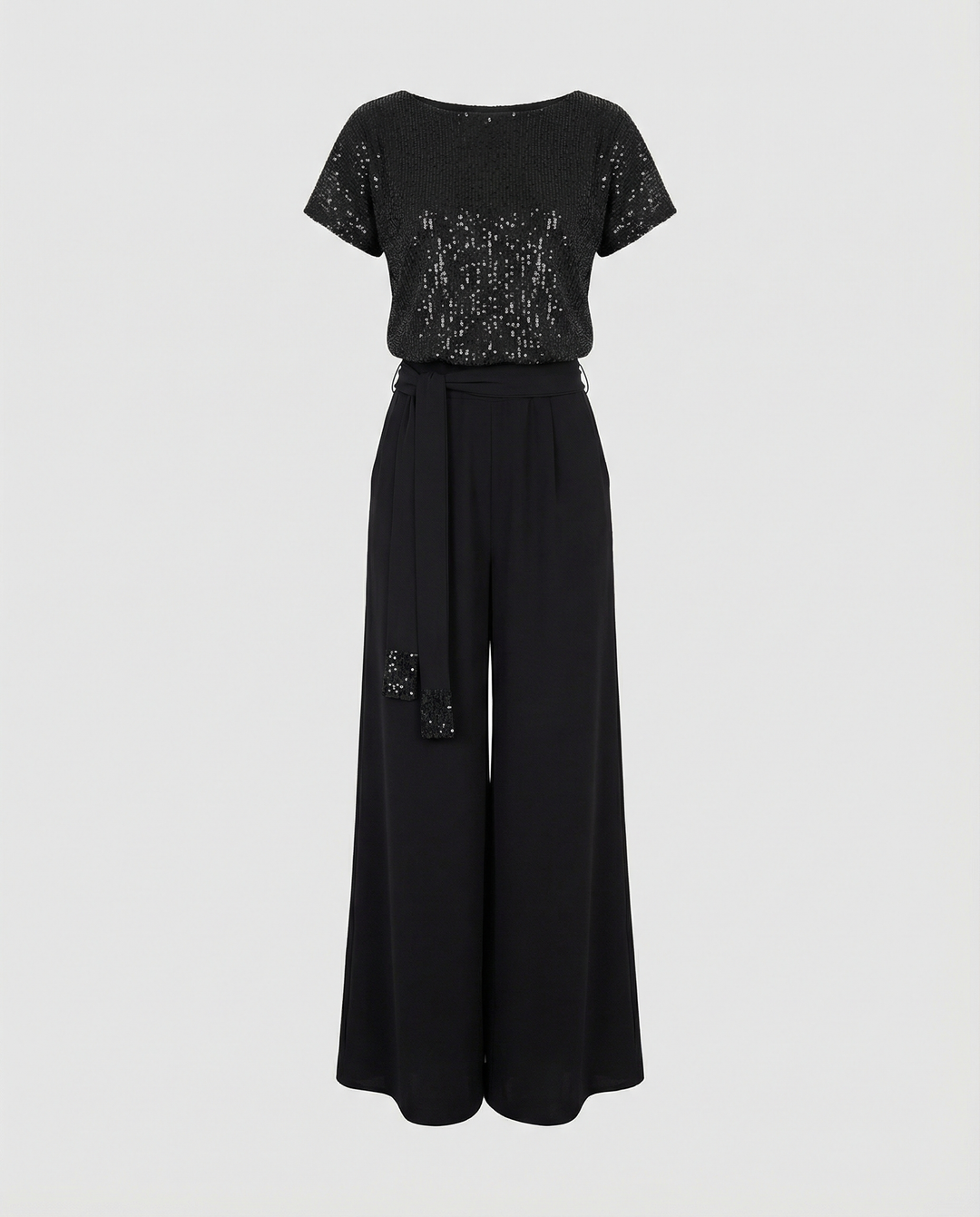 Glitter Jumpsuit Women Elegant