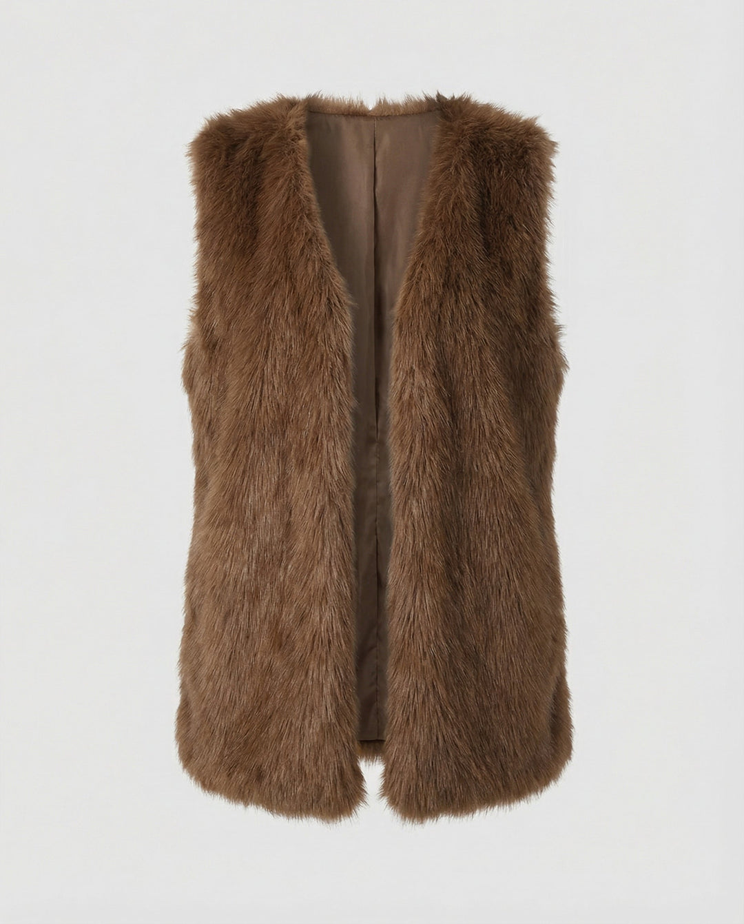 Ladies Faux Fur Vest