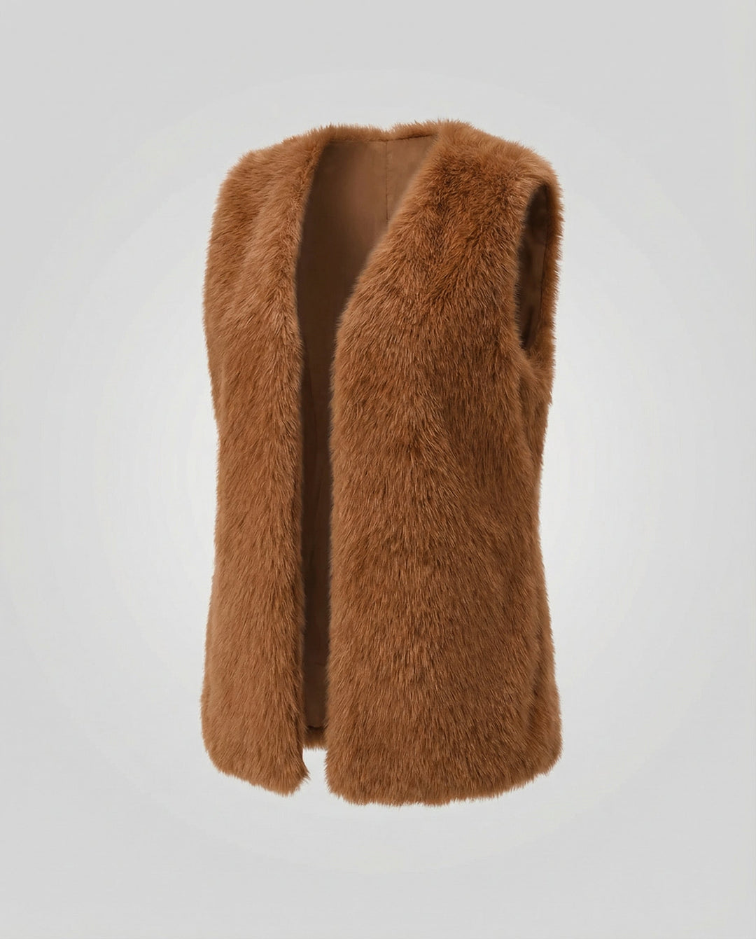 Ladies Faux Fur Vest