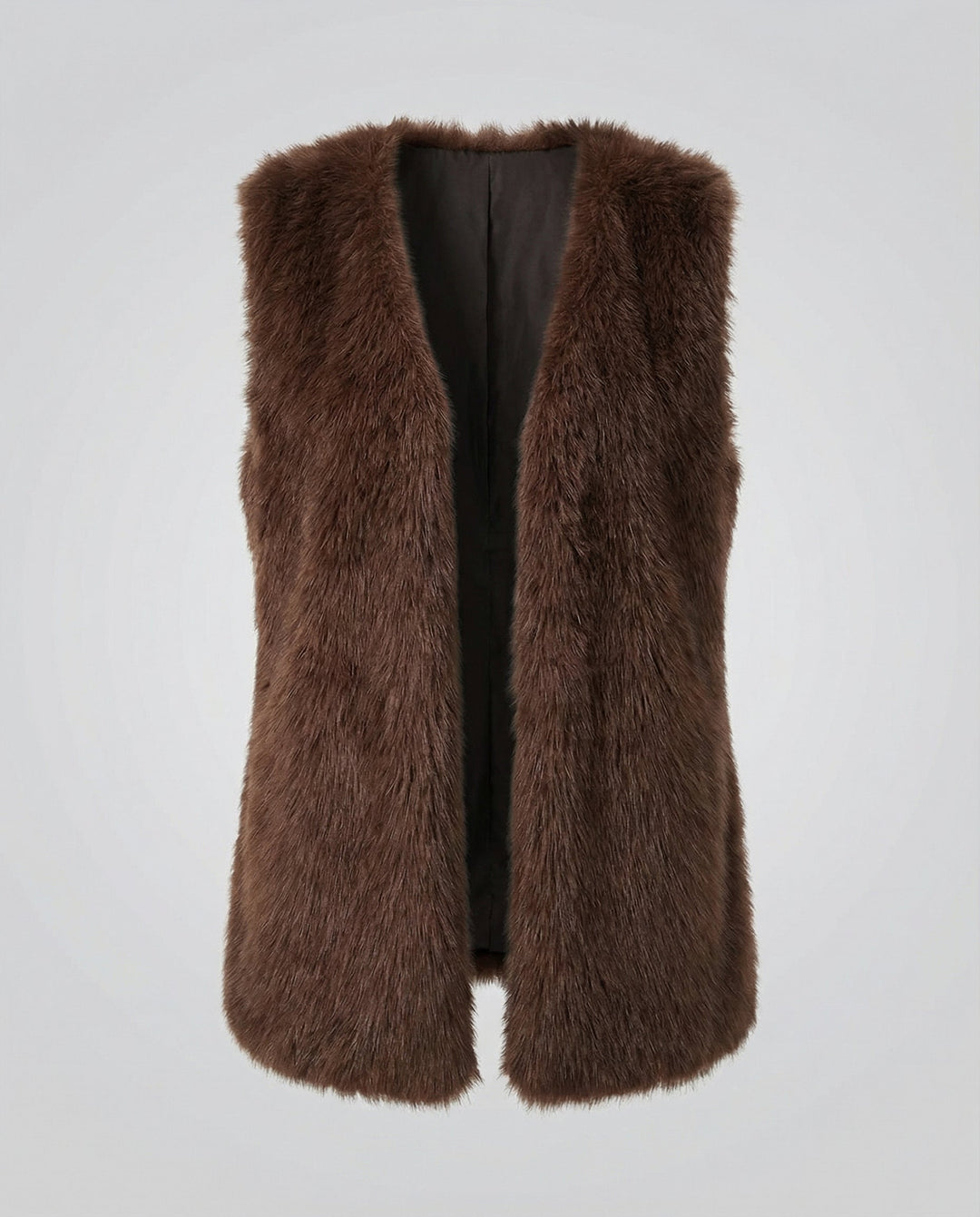 Ladies Faux Fur Vest