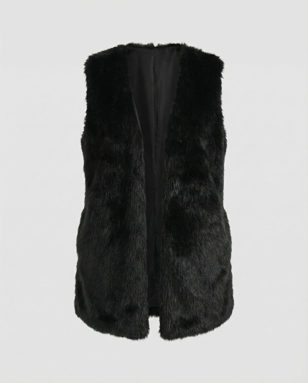 Ladies Faux Fur Vest