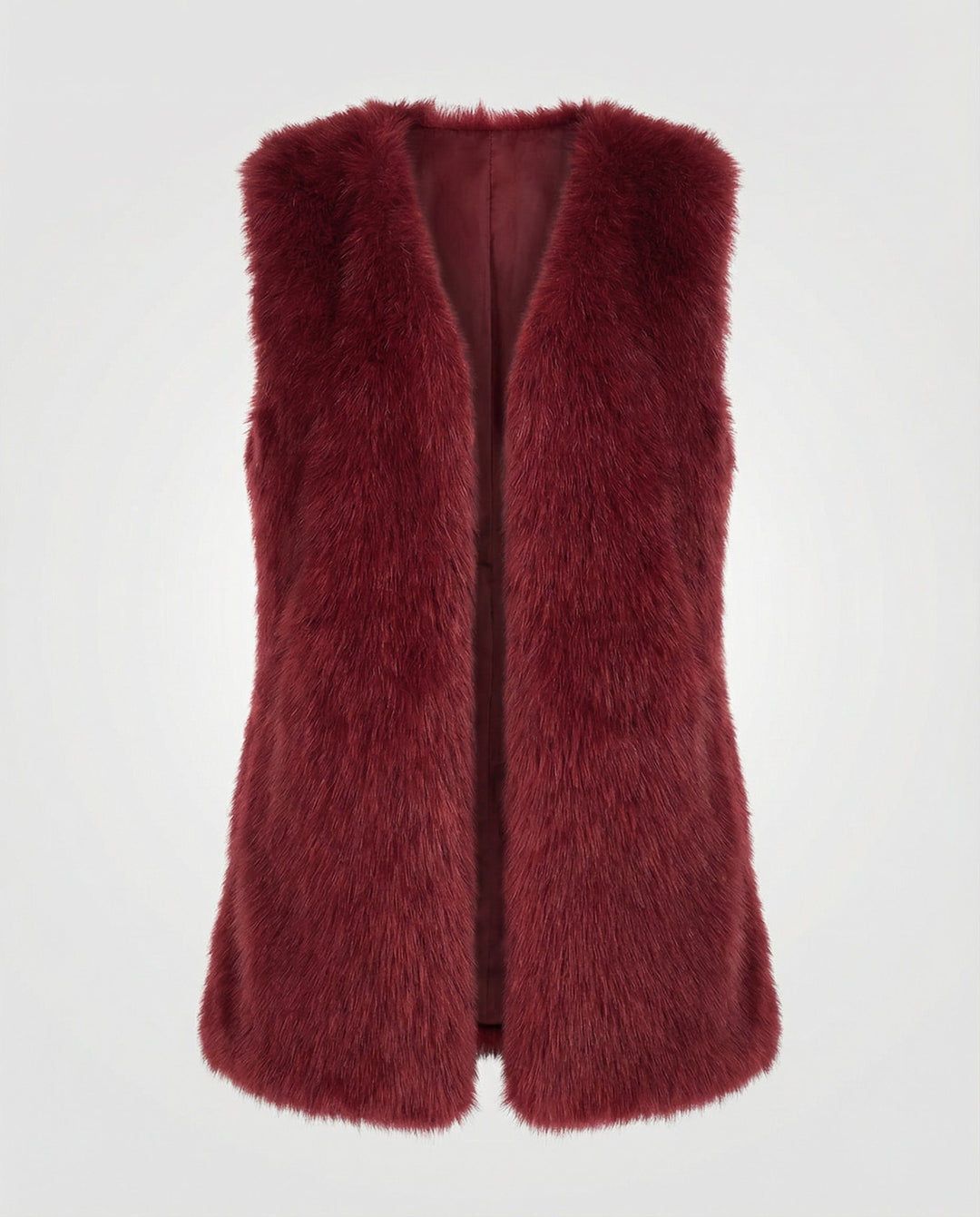 Ladies Faux Fur Vest