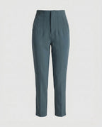 Women's Elegant High-Waisted Pleated Trousers