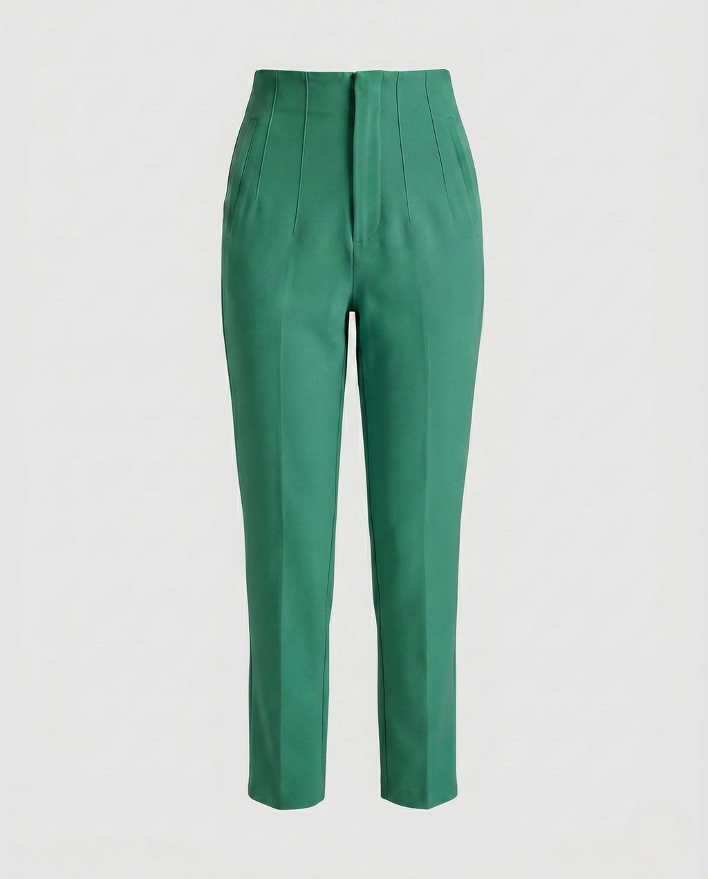 Women's Elegant High-Waisted Pleated Trousers
