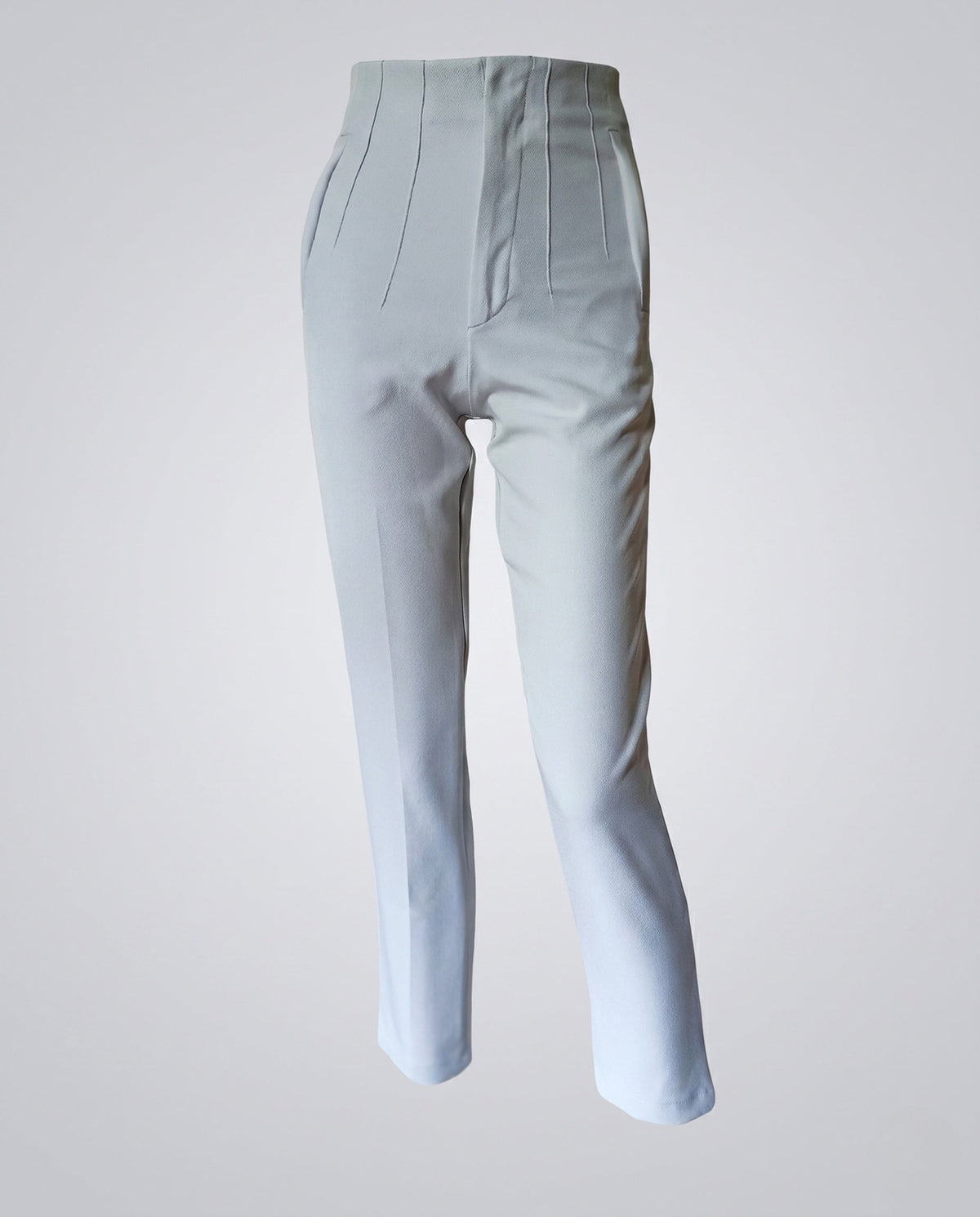Women's Elegant High-Waisted Pleated Trousers