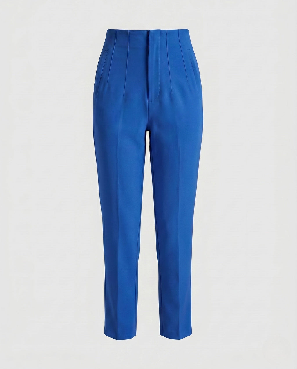 Women's Elegant High-Waisted Pleated Trousers