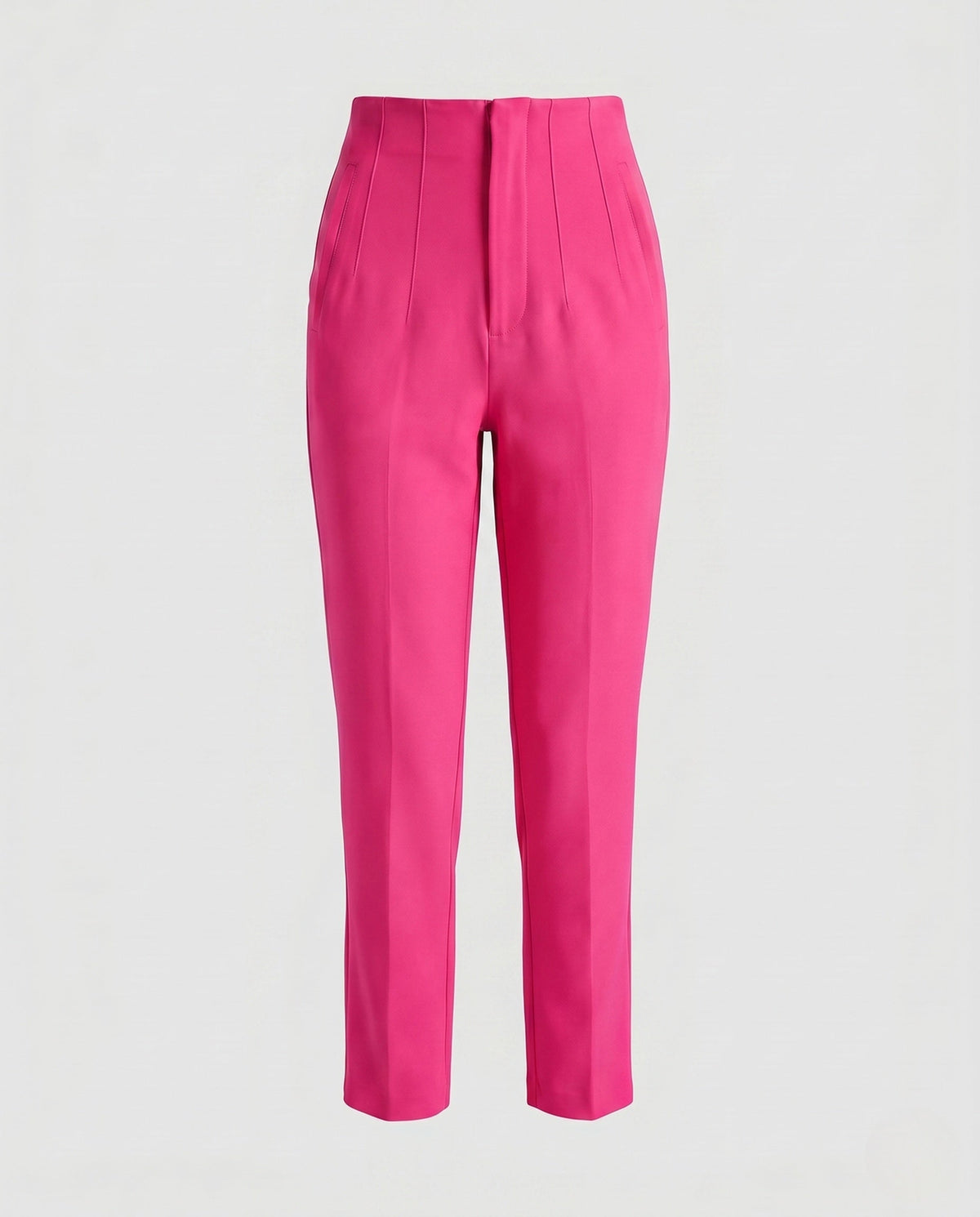 Women's Elegant High-Waisted Pleated Trousers