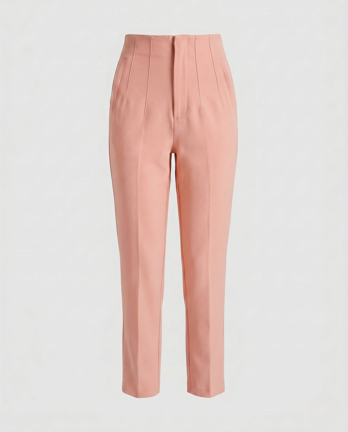 Women's Elegant High-Waisted Pleated Trousers