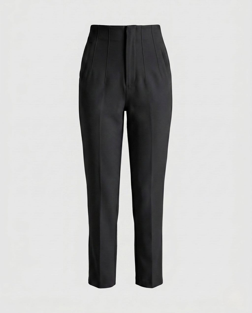 Women's Elegant High-Waisted Pleated Trousers