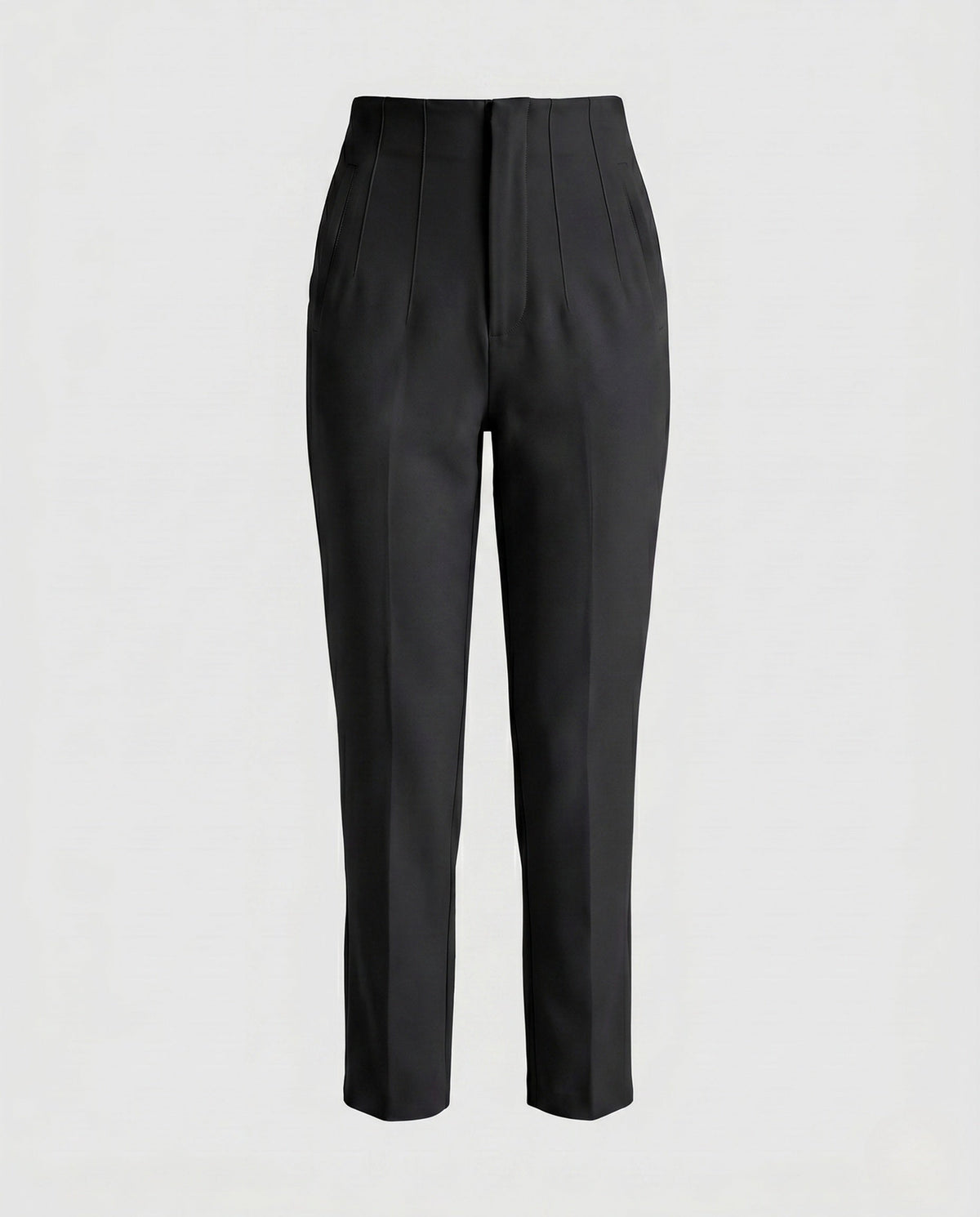 Women's Elegant High-Waisted Pleated Trousers