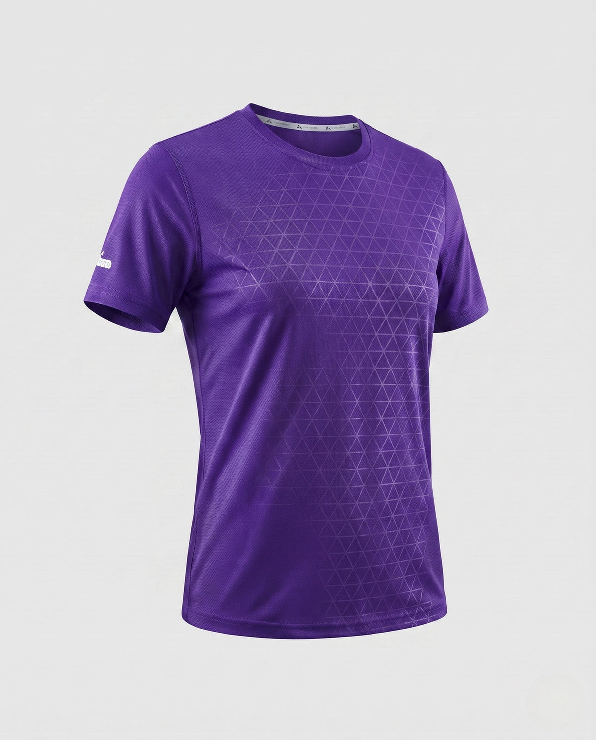 Women's Breathable Sport T-Shirt with Modern Geometric Patterns