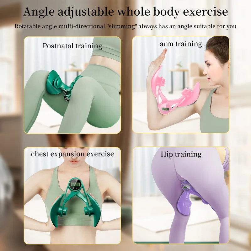 Adjustable Inner Thigh and Pelvic Floor Trainer