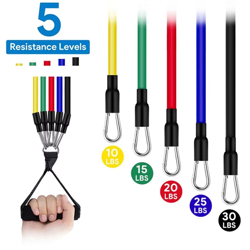 11-Piece TPE Resistance Band Set