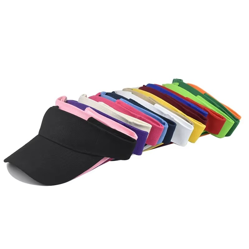 Unisex Solid Color Sun Protection Sports Cap