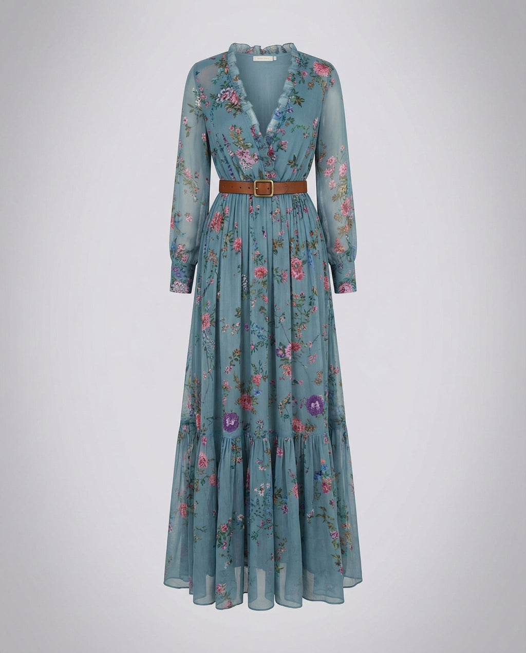 Boho V-Neck Maxi Dress