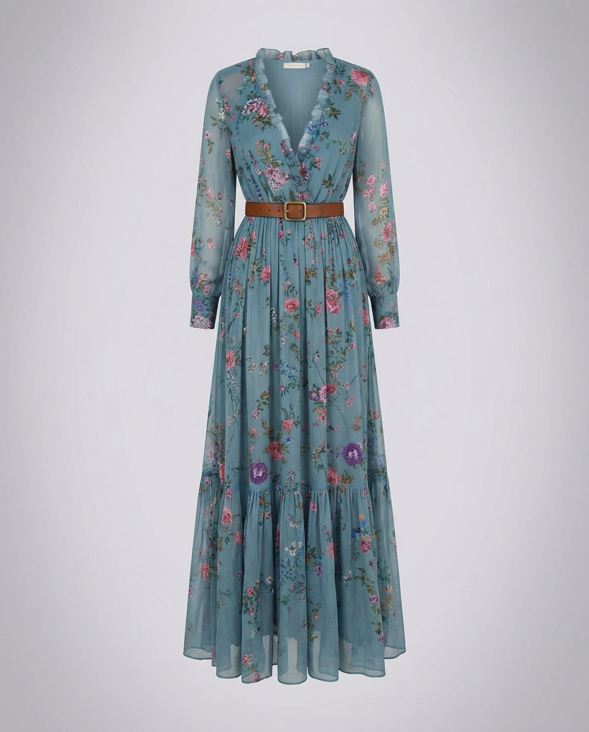 Boho V-Neck Maxi Dress