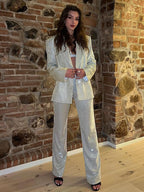 Amelia 3-Piece Glitter Suit Set