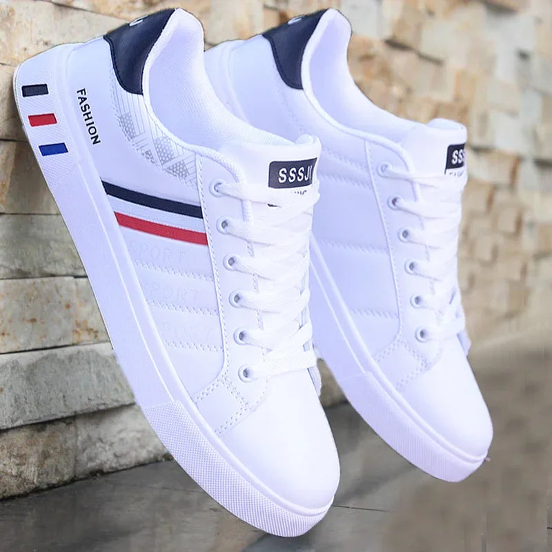Antonio Sneakers with Rubber Sole and Mesh Lining