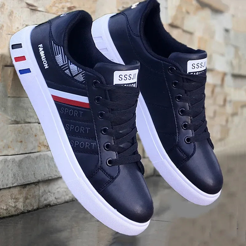 Antonio Sneakers with Rubber Sole and Mesh Lining
