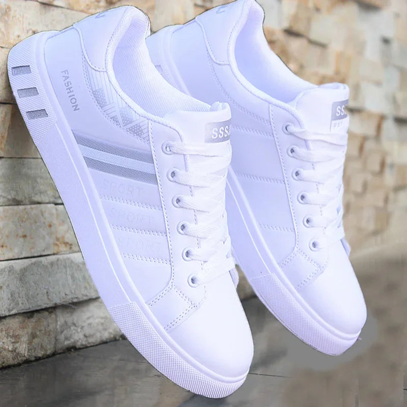 Antonio Sneakers with Rubber Sole and Mesh Lining