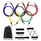11-Piece TPE Resistance Band Set