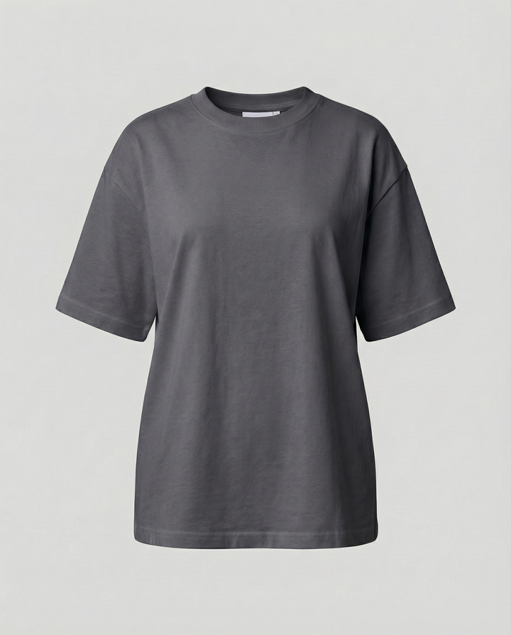 Oversized women's cotton T-shirt