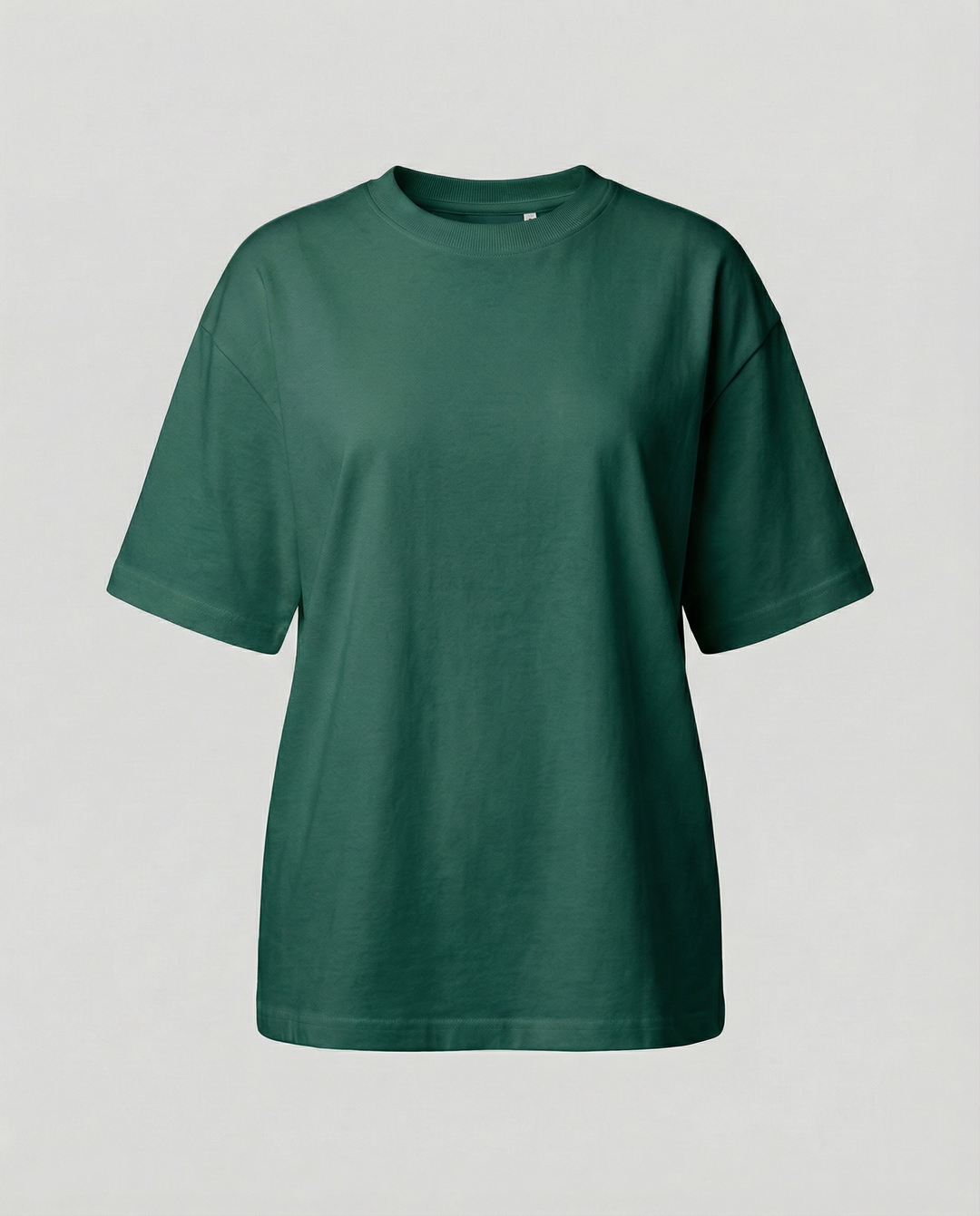 Oversized women's cotton T-shirt